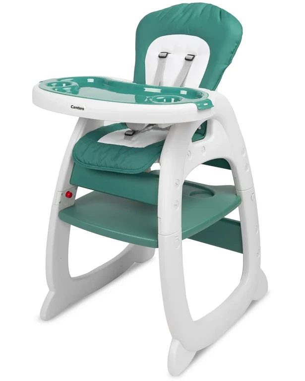 Детский стульчик для кормления Caretero Homee Green